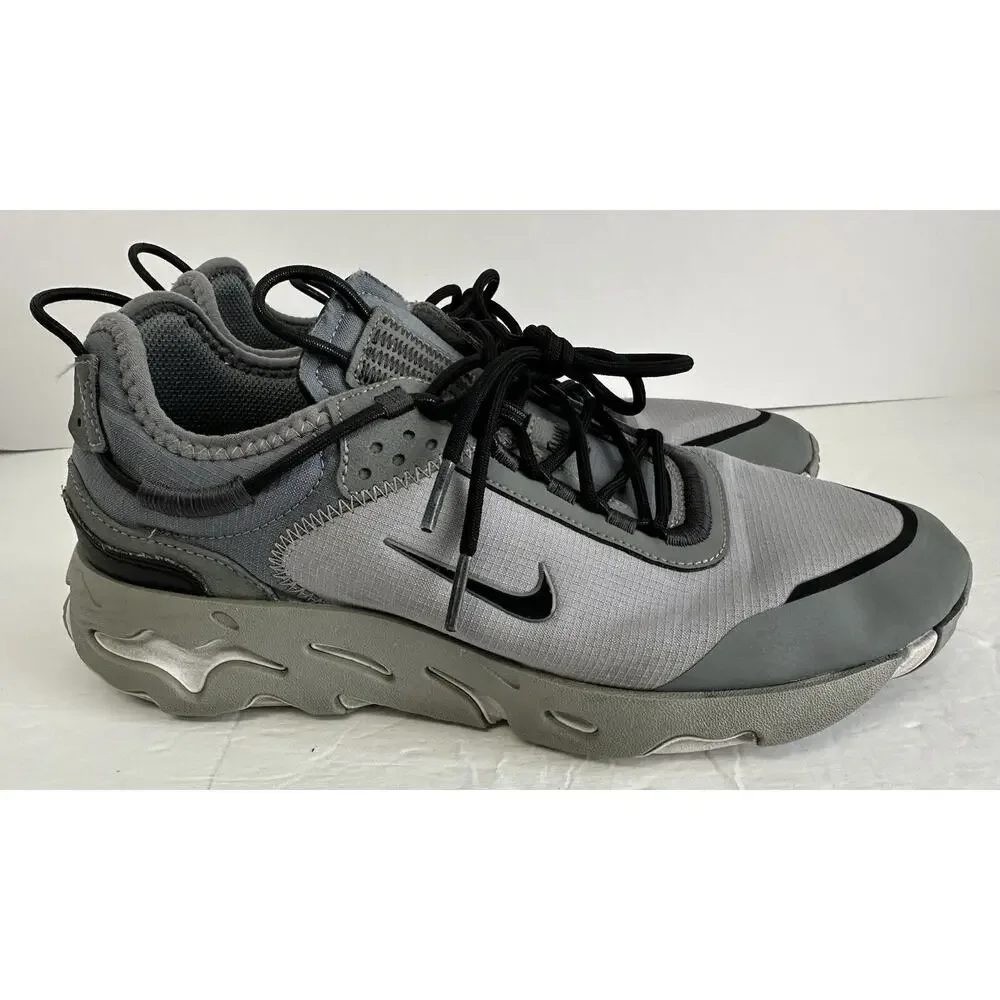 Nike React Live SE Men’s Running Shoe Stadium Grey Sz 8.5 NO BOX